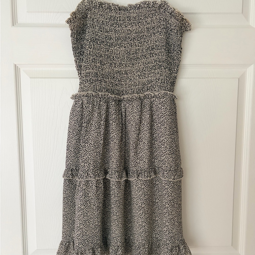 Black and White Women's Dress